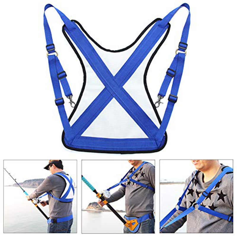 Fishing Vest - PRO BEROS Adjustable Sea Fishing Rod