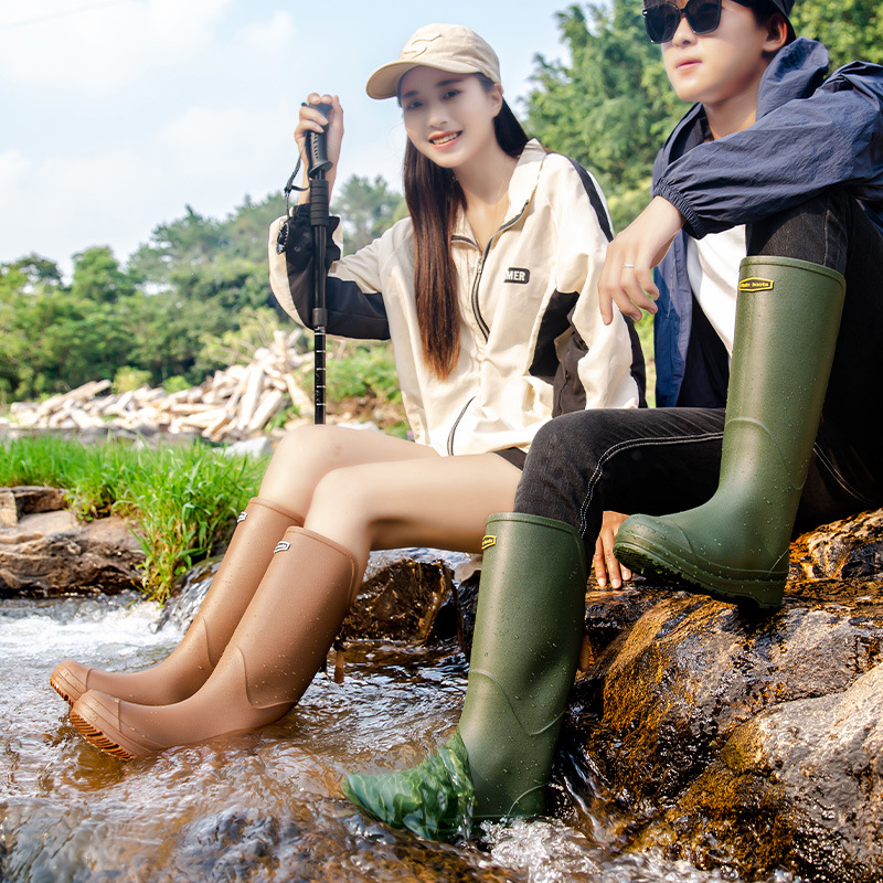 Thick Sole Tall Waterproof Rai - Fishing Boots recension och pris