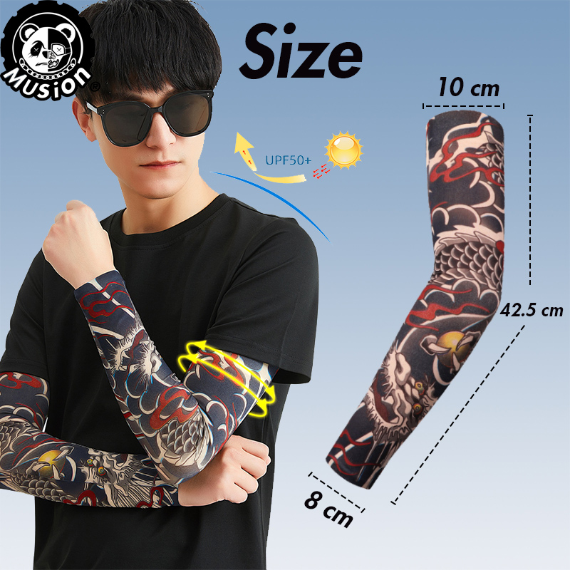 Musion New Seamless Tattoo Sle - Fishing Socks recension och pris
