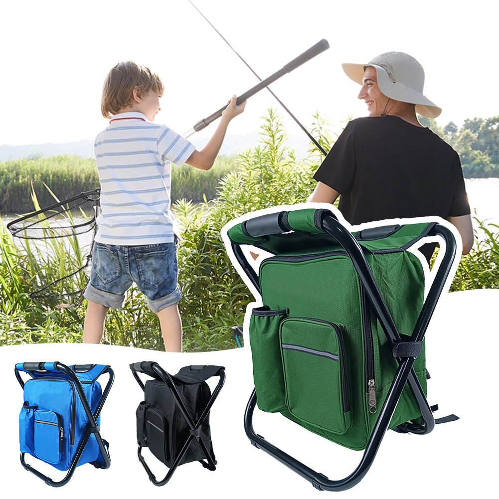 Outdoor Camping Portable Ice P - Fishing Backpack recension och pris
