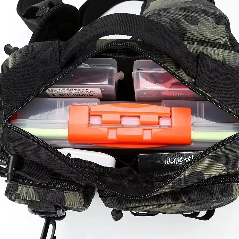Outdoor Tactical Camping Climb - Fishing Backpack recension och pris