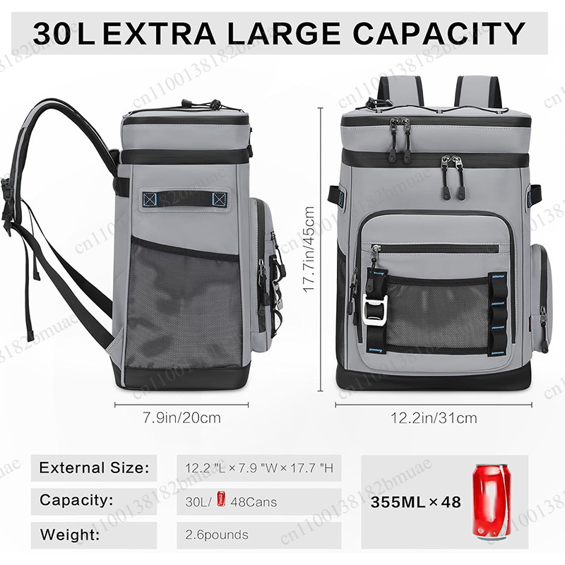 For Men Women Leak Proof Coole - Fishing Backpack recension och pris